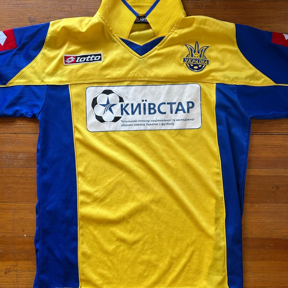 Ukraine National Team Jersey Vintage 2002-2004